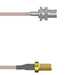 Q-0402V00051.5F by Amphenol Custom Cable - BNC-SJB/SMA-SJ G316 1.5F