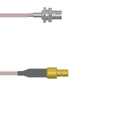 Q-0403L0005012i by Amphenol Custom Cable - CABLE ASSY BNC-SMB JACK RG316 12