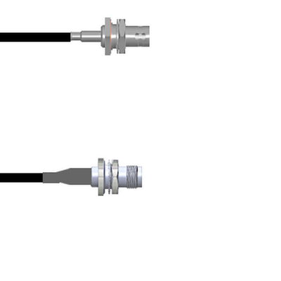 Q-0404E0003024i by Amphenol Custom Cable - CABLE ASSY BNC-TNC JACK RG174 24