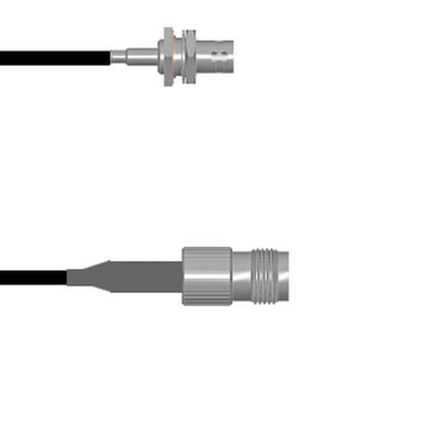 Q-0404G0003072i by Amphenol Custom Cable - CABLE ASSY BNC-TNC JACK RG174 6