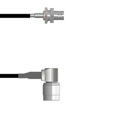 Q-0404T0003.75M by Amphenol Custom Cable - CABLE ASSY BNC-TNC RG174 29.53
