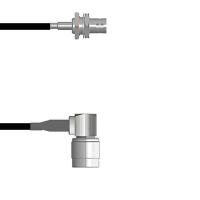 Q-0404T0003012i by Amphenol Custom Cable - CABLE ASY BNC-TNC J TO P RG174 12
