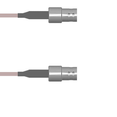 Q-05005000S001M by Amphenol Custom Cable - CABLE ASSY BNC JACK RG179 1M