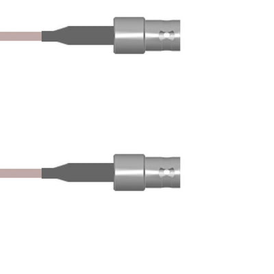 Q-05005000S024i by Amphenol Custom Cable - CABLE ASSY BNC JACK RG179 24