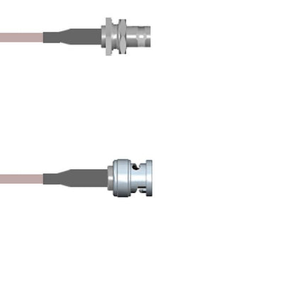 Q-0600O000S003i by Amphenol Custom Cable - CABLE ASSY BNC JCK TO PLG RG179 3