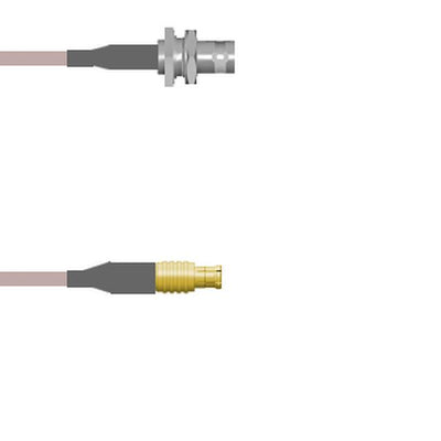 Q-0601C000S006i by Amphenol Custom Cable - CABLE ASY BNC-MCX J TO P RG179 6