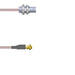 Q-0701K000R002M by Amphenol Custom Cable - CABLE ASSY BNC-MMCX JK RG316 DB 2M