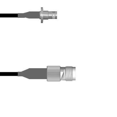Q-0804J0008024i by Amphenol Custom Cable - CABLE ASSY BNC-TNC JACK RG58 24