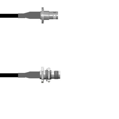 Q-0804K0008.25M by Amphenol Custom Cable - CABLE ASSY BNC-TNC JCK RG58 9.843