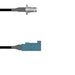 Q-0805F0008001M by Amphenol Custom Cable - CABLE ASSY BNC-FAKRA JACK RG58 1M
