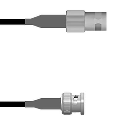 Q-0900L0008001M by Amphenol Custom Cable - BNC-SJ/BNC-SP RG58 1M