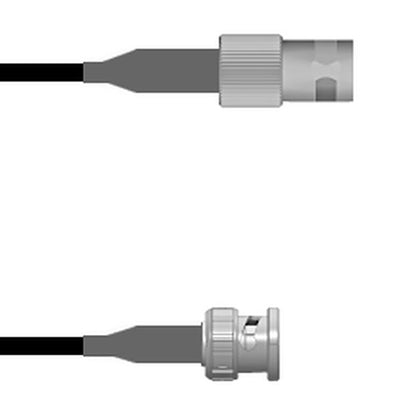Q-0900L0008002M by Amphenol Custom Cable - BNC-SJ/BNC-SP RG58 2M
