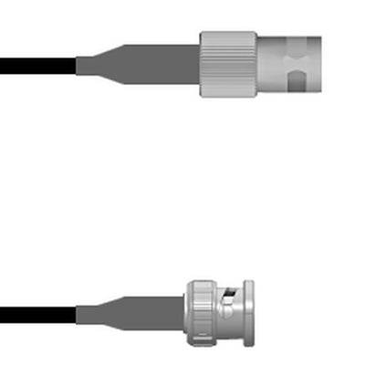 Q-0900L0008005F by Amphenol Custom Cable - BNC-SJ/BNC-SP RG58 5F