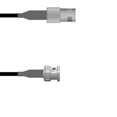 Q-0900L0008036i by Amphenol Custom Cable - CABLE ASSY BNC JCK TO PLG RG58 36