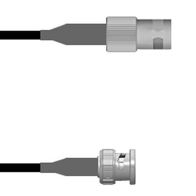 Q-0900L00081.5M by Amphenol Custom Cable - BNC-SJ/BNC-SP RG58 1.5M