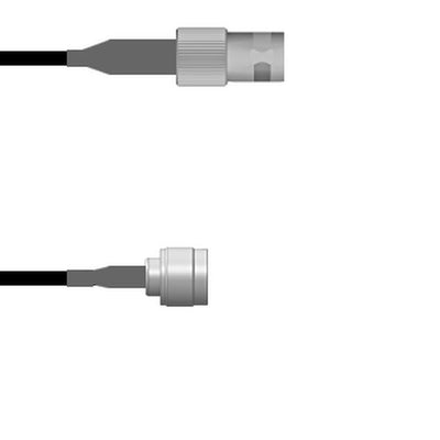 Q-0902N0008018i by Amphenol Custom Cable - CABLE ASSY BNC-N-TYPE J-P RG58 18
