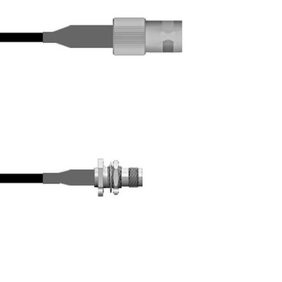 Q-0904K0008.25M by Amphenol Custom Cable - CABLE ASSY BNC-TNC JCK RG58 9.843