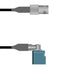 Q-0905D0008009i by Amphenol Custom Cable - CABLE ASSY BNC-FAKRA JACK RG58 9