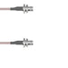 Q-0A00A000H060i by Amphenol Custom Cable - CABLE ASSY BNC JACK RG142 5