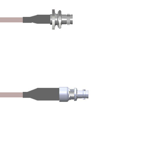 Q-0A00S000H108i by Amphenol Custom Cable - CABLE ASSY BNC-HD-BNC JCK RG142 9