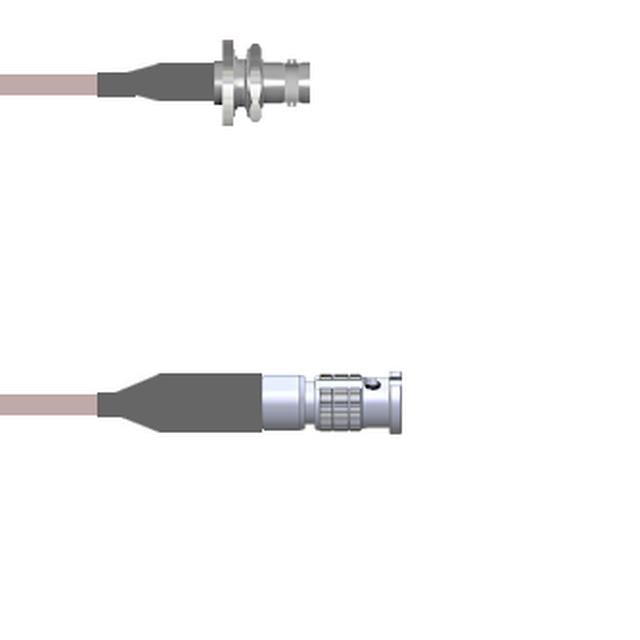 Q-0A00Y000H060i by Amphenol Custom Cable - CABLE ASSY BNC-HD-BNC J-P RG142 5