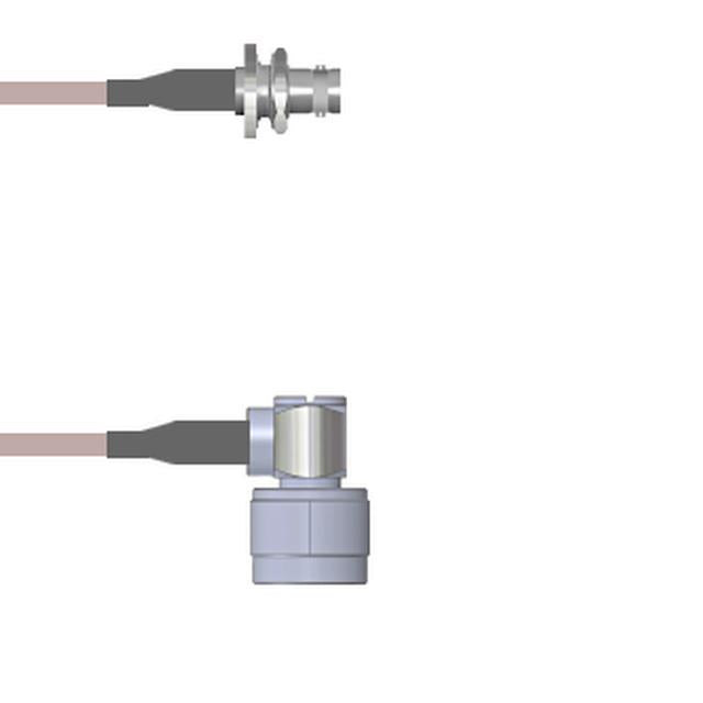 Q-0A02G000H012i by Amphenol Custom Cable - CABLE ASSY BNC-N-TYPE RG142 12
