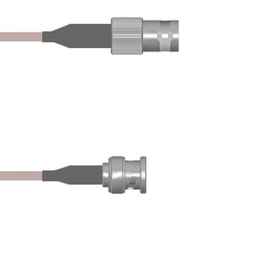 Q-0B00M000H006i by Amphenol Custom Cable - CABLE ASSY BNC JCK TO PLG RG142 6