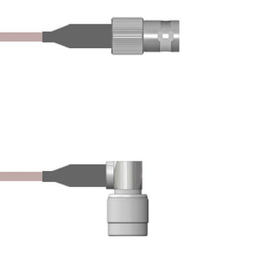 Q-0B04X000H.25M by Amphenol Custom Cable - CABLE ASSY BNC-TNC RG142 9.843