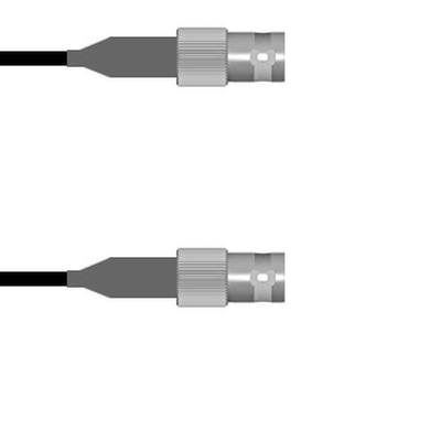 Q-0C00C001A001M by Amphenol Custom Cable - CABLE ASSY BNC JACK RG59 1M