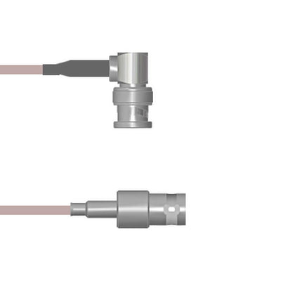Q-0D0030005001M by Amphenol Custom Cable - BNC-RP/BNC-SJ G316 1M