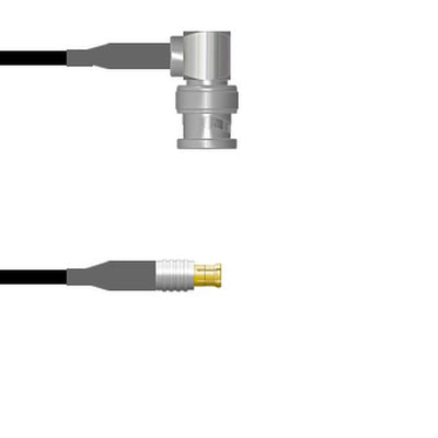 Q-0D01F0003009i by Amphenol Custom Cable - CABLE ASSY BNC-MCX PLUG RG174 9