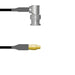Q-0D01Q0003003i by Amphenol Custom Cable - CABLE ASSY BNC-MMCX PLUG RG174 3
