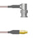 Q-0D01Q0005003i by Amphenol Custom Cable - CABLE ASSY BNC-MMCX PLUG RG316 3