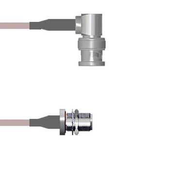 Q-0D01T0005003i by Amphenol Custom Cable - CABLE ASSY BNC-N-TYPE P-J RG316 3