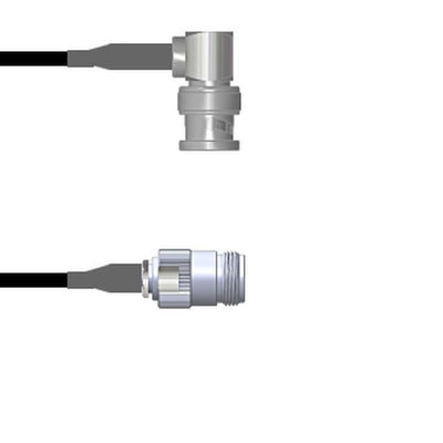 Q-0D0200003003i by Amphenol Custom Cable - CABLE ASSY BNC-N-TYPE P-J RG174 3