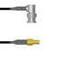 Q-0D03L0003018i by Amphenol Custom Cable - CABLE ASY BNC-SMB P-J RG174 18
