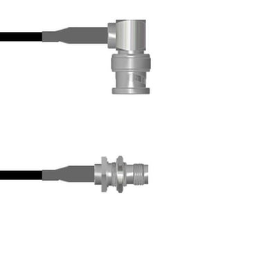 Q-0D04F0003024i by Amphenol Custom Cable - CABLE ASY BNC-TNC P-J RG174 24