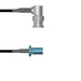 Q-0D05A0003.75M by Amphenol Custom Cable - CB ASY BNC-FAKRA PL RG174 29.53