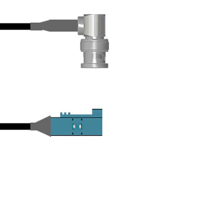 Q-0D05E0003003i by Amphenol Custom Cable - CABLE ASY BNC-FAKRA P-J RG174 3