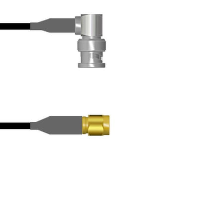 Q-0E06900080.5M by Amphenol Custom Cable - CB ASY RP-SMA-BNC PL RG58 19.69
