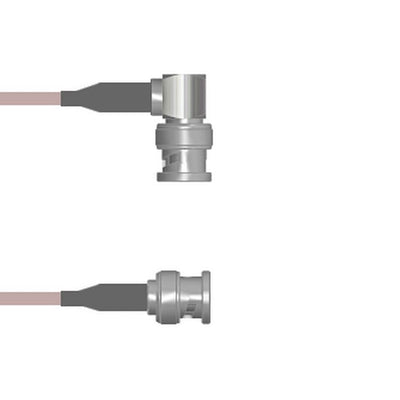 Q-0F00M000H001M by Amphenol Custom Cable - BNC-RP/BNC-SP G142 1M