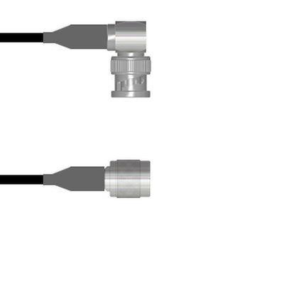 Q-0G058001A018i by Amphenol Custom Cable - CABLE ASSY BNC-TNC PLUG RG59 18