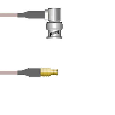Q-0H01C000S024i by Amphenol Custom Cable - CABLE ASSY BNC-MCX PLUG RG179 24