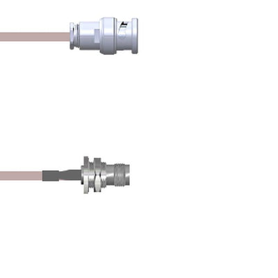 Q-0I04C0001003i by Amphenol Custom Cable - CABLE ASY BNC-TNC P-J RG178 3
