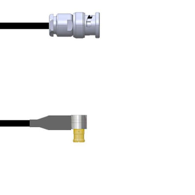 Q-0J01A0003.25M by Amphenol Custom Cable - CABLE ASSY BNC-MCX PL RG174 9.843