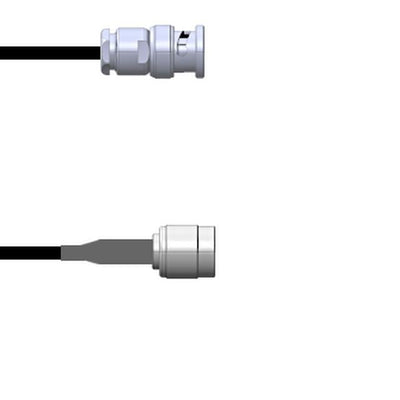 Q-0J0520003036i by Amphenol Custom Cable - CABLE ASSY BNC-TNC PLUG RG174 36