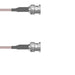 Q-0K00K000R108i by Amphenol Custom Cable - CABLE ASSY BNC PLUG RG316 DB 9