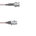Q-0K022000R2.5M by Amphenol Custom Cable - CABLE ASY BNC-N-TYPE RG316 DB 2.5M