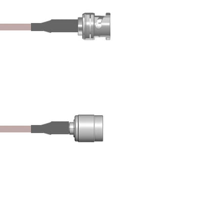 Q-0K053000R009i by Amphenol Custom Cable - CABLE ASSY BNC-TNC PLG RG316 DB 9
