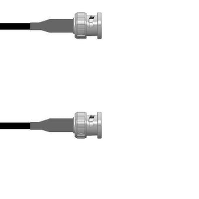 Q-0L00L0008.25M by Amphenol Custom Cable - CABLE ASSY BNC PLUG RG58 9.843